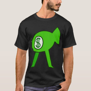 Camiseta Peixe Verde c/ Pernas