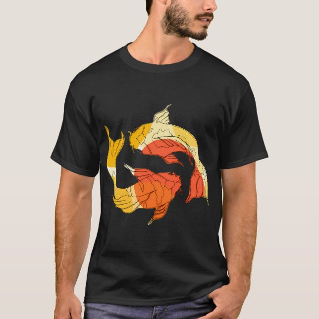Camiseta peixe vermelho (Frente)