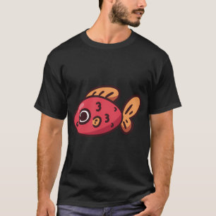 Camiseta Peixe Vermelho Doodle