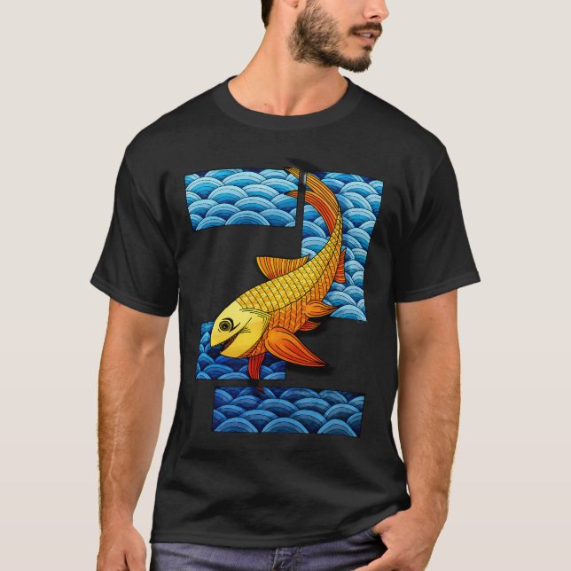 Camiseta Peixe Vermelho Pequeno (Frente)