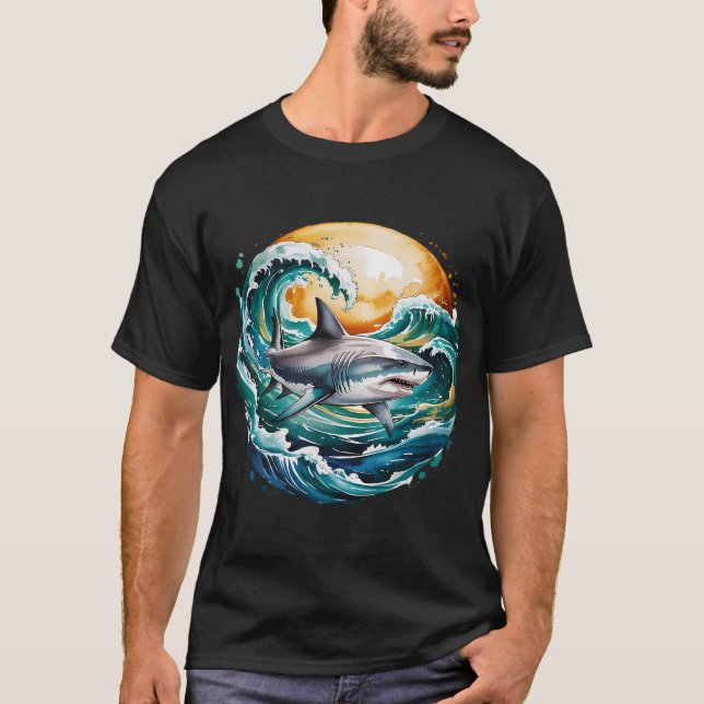 Camiseta peixe wahoo (Frente)
