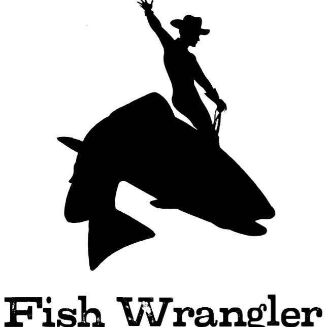 Camiseta Peixe Wrangler ou angler (Criador carregado)
