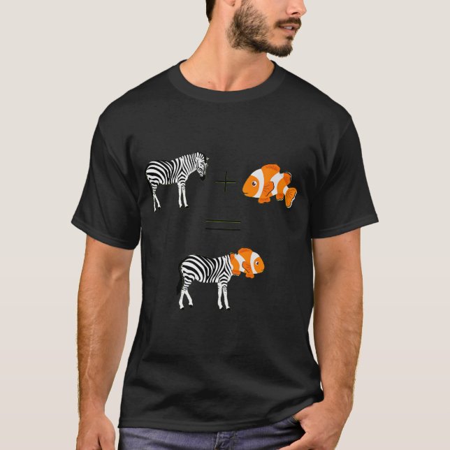 Camiseta Peixe Zebra (Frente)