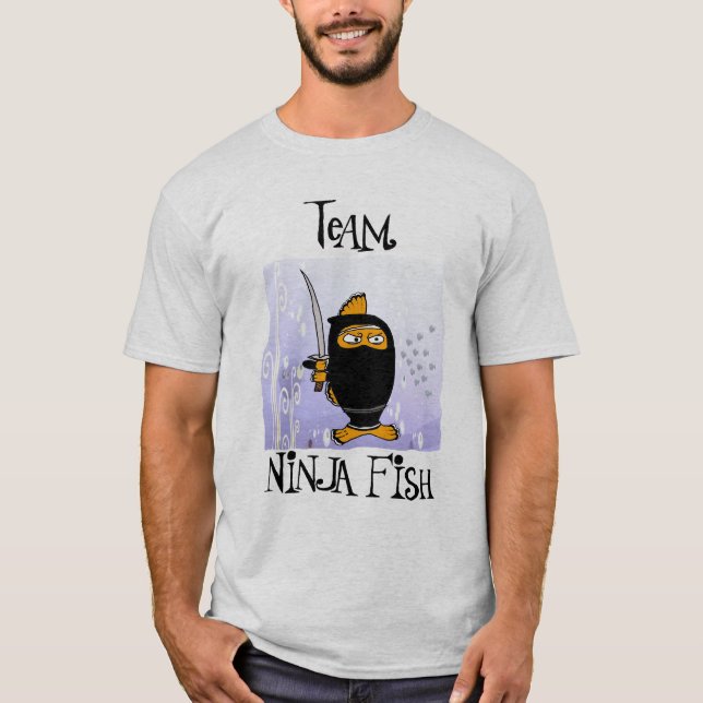 Camiseta peixes 1 do ninja (Frente)