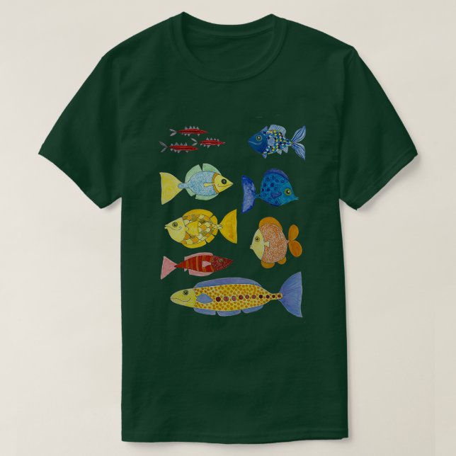 Camiseta Peixes 3 (Frente do Design)