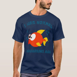 Camiseta Peixes Amadurecem Aquário Humor Engraçado