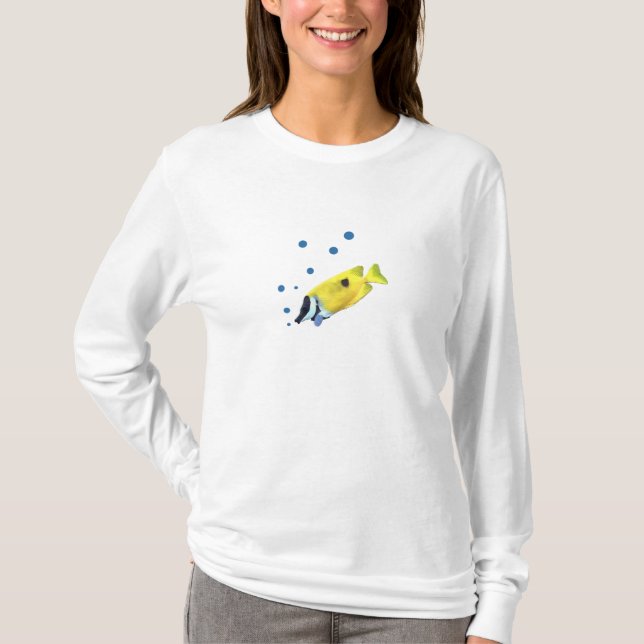 Camiseta Peixes amarelos (Frente)