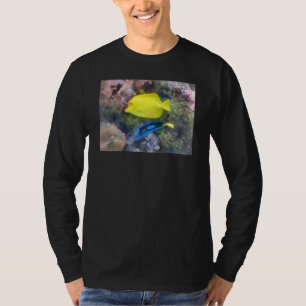 Camiseta Peixes amarelos e azuis de Tang