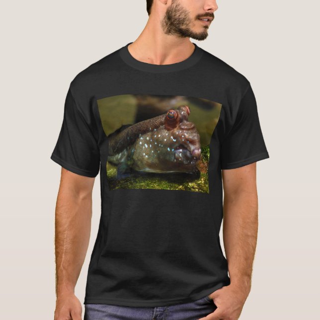 Camiseta Peixes anfíbios Oxudercinae de Mudskipper (Frente)