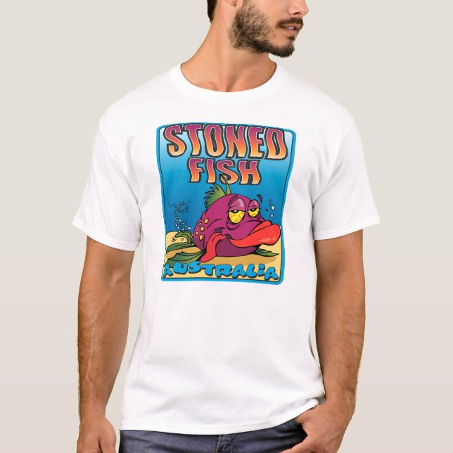 Camiseta Peixes apedrejados (Frente)