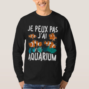 Camiseta Peixes Aquarísticos Não Há Tempo Em Que Estou No A