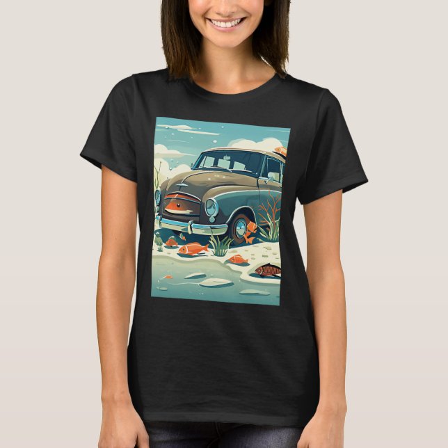 CAMISETA PEIXES & CARRO (Frente)