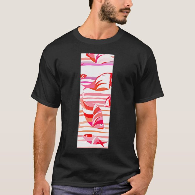 Camiseta Peixes coloridos (Frente)