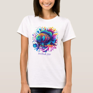Camiseta Peixes Coloridos-