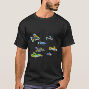 Camiseta Peixes coloridos