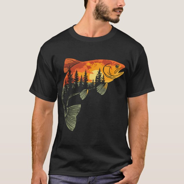 Camiseta Peixes Coloridos (Frente)