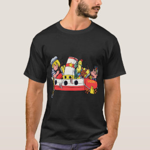 Camiseta Peixes coloridos alegres