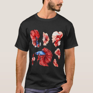Camiseta Peixes Combatentes Siameses