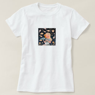 Camiseta Peixes cósmicos