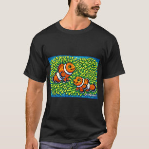 Camiseta peixes-dama O Peixe-Palhaço