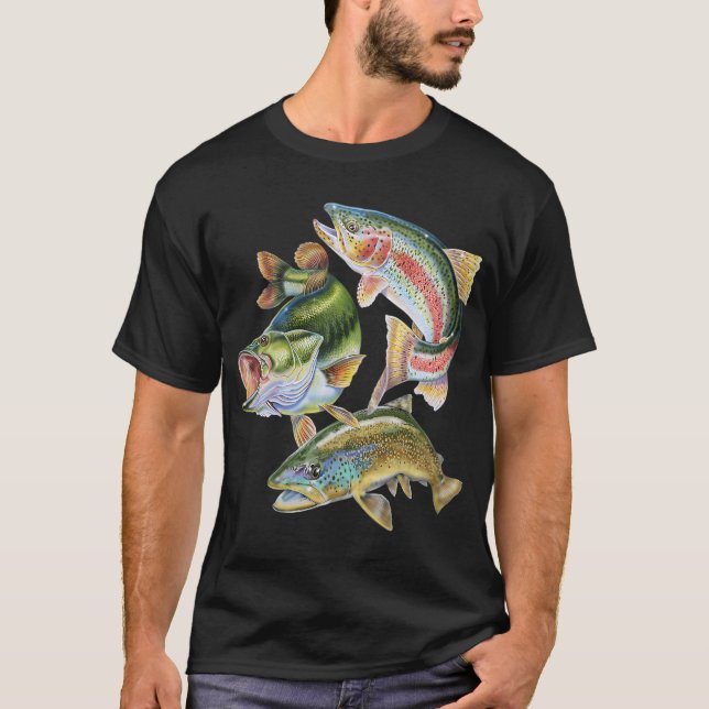 Camiseta Peixes de Água Doce (Frente)