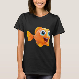 Camiseta Peixes de Água Doce Caprichosos - s & Adesivos