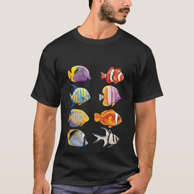 Camiseta Peixes de Aquário (Frente)