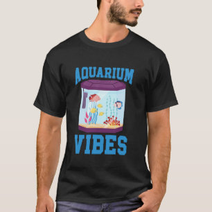 Camiseta Peixes de Aquascaping Vibrações de Aquário