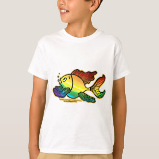 Camiseta Peixes de arco-íris
