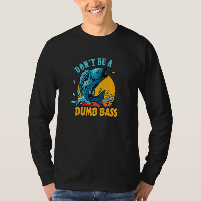 Camiseta Peixes De Baixo Pescadores De Pesca (Frente)