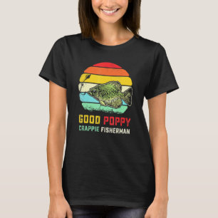 Camiseta Peixes de boa salpia-fritas Pun Pun Crappie Fish