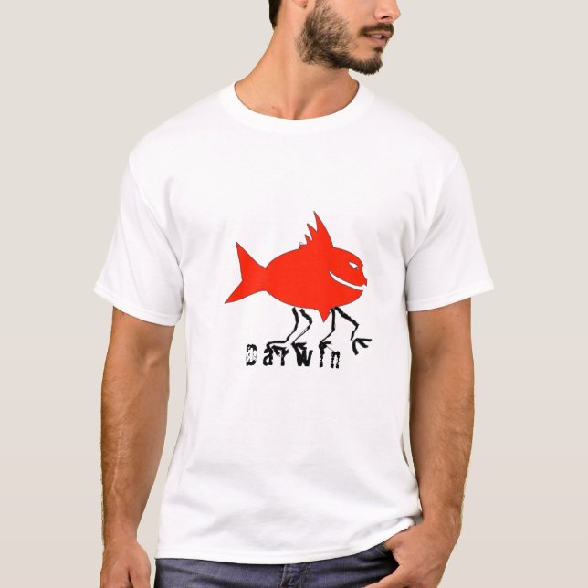 Camiseta Peixes de Darwin (Frente)