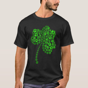 Camiseta Peixes de Dia de São Patrício de Cachorro Gato