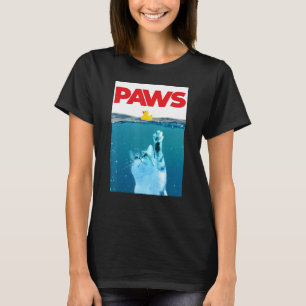 Camiseta Peixes De Gato E Borracha Amarelo De Teto Azul Águ