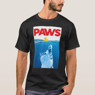 Camiseta Peixes De Gato E Gato De Gato De Gato De Borracha