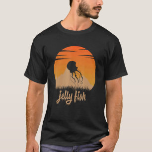 Camiseta Peixes De Geleia Quentes Na Montanha Na Natureza