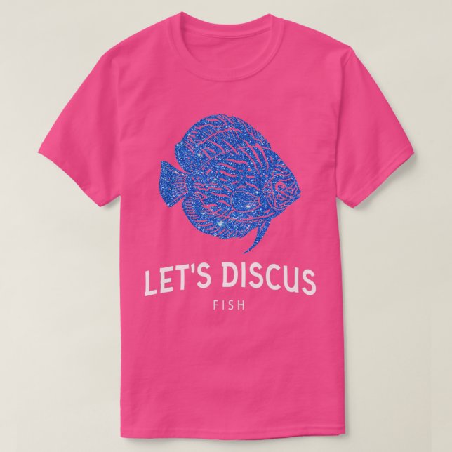 Camiseta Peixes de peixes tropicais (Frente do Design)