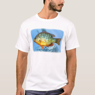 Camiseta peixes do bluegill