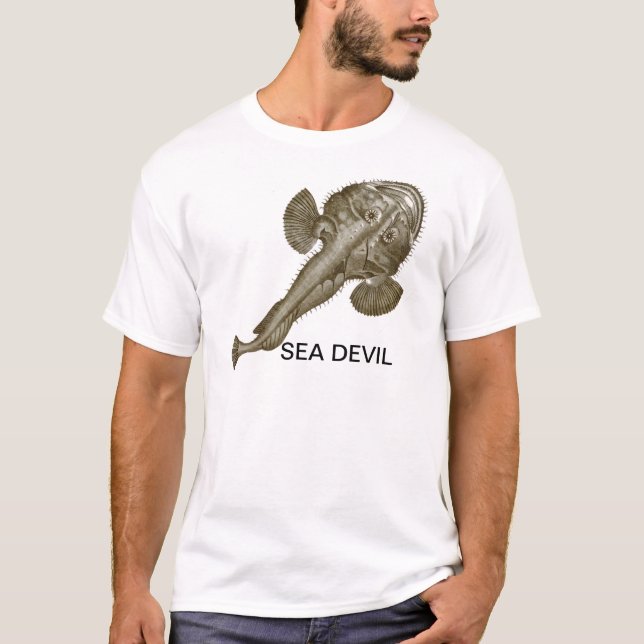 CAMISETA PEIXES DO DIABO DO MAR (Frente)