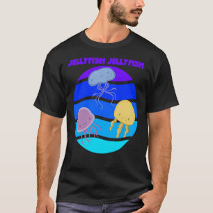 Camiseta Peixes do Mar Submarino Animais do Oceano Submarin