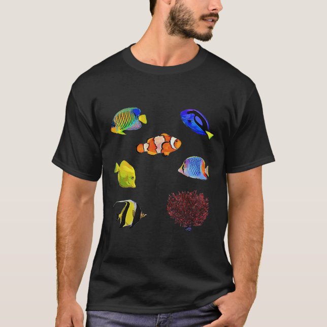 Camiseta Peixes do Oceano (Frente)
