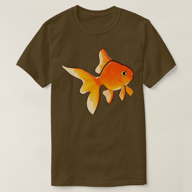 Camiseta Peixes-do-ouro 37 (Frente do Design)
