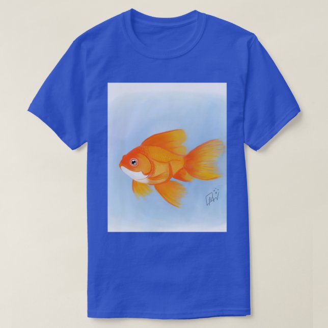 Camiseta Peixes-do-ouro 47 (Frente do Design)