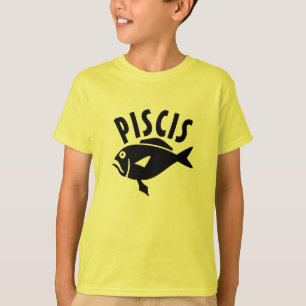 Camiseta peixes do piscis- no latino