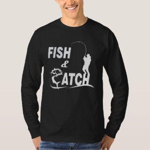 Camiseta Peixes E Capturas De Capturas De Esportes