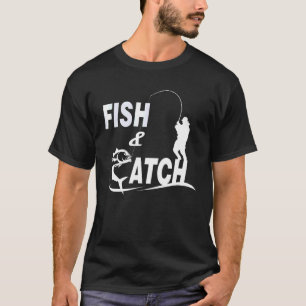 Camiseta Peixes E Capturas De Capturas De Esportes