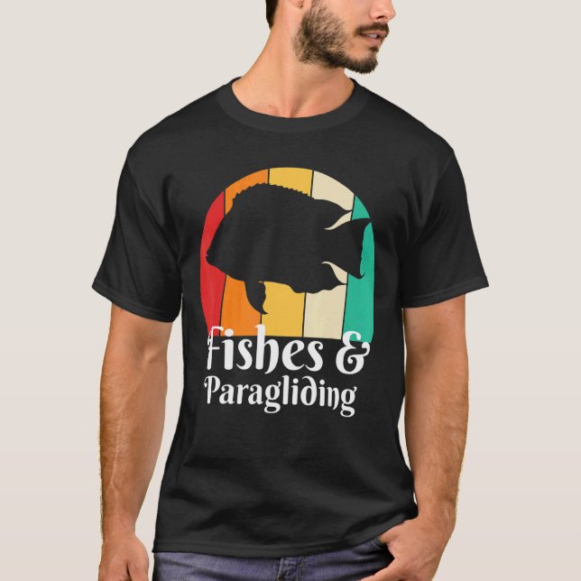 Camiseta Peixes E Parapente (Frente)
