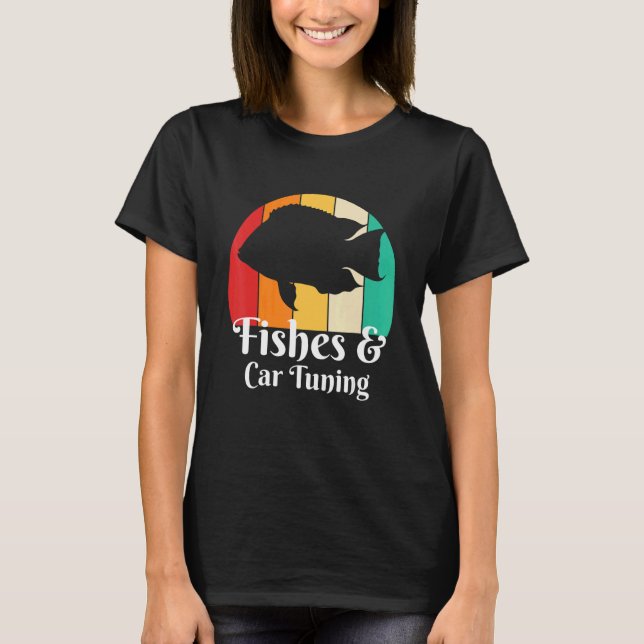 Camiseta Peixes E Tuning De Carros Tuning De Carros (Frente)