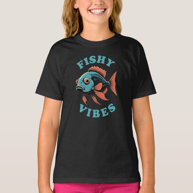 Camiseta Peixes Engraçados (Frente)