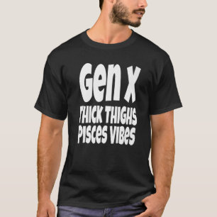 Camiseta Peixes espessos Vibes Gen X Generation X Zodi